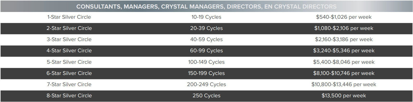 NL Silver Circle Table